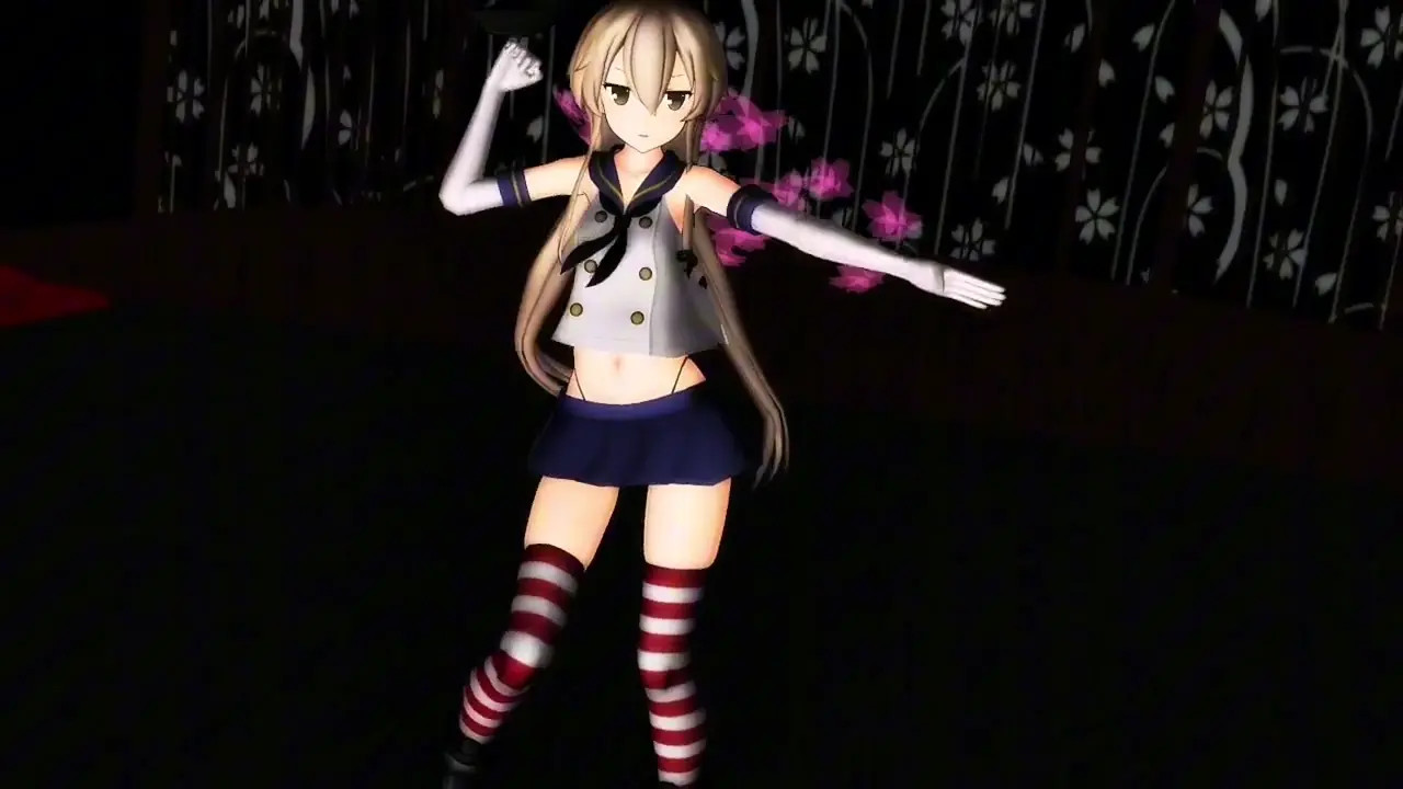 Shimakaze - Girls [MMD R15] Mochi