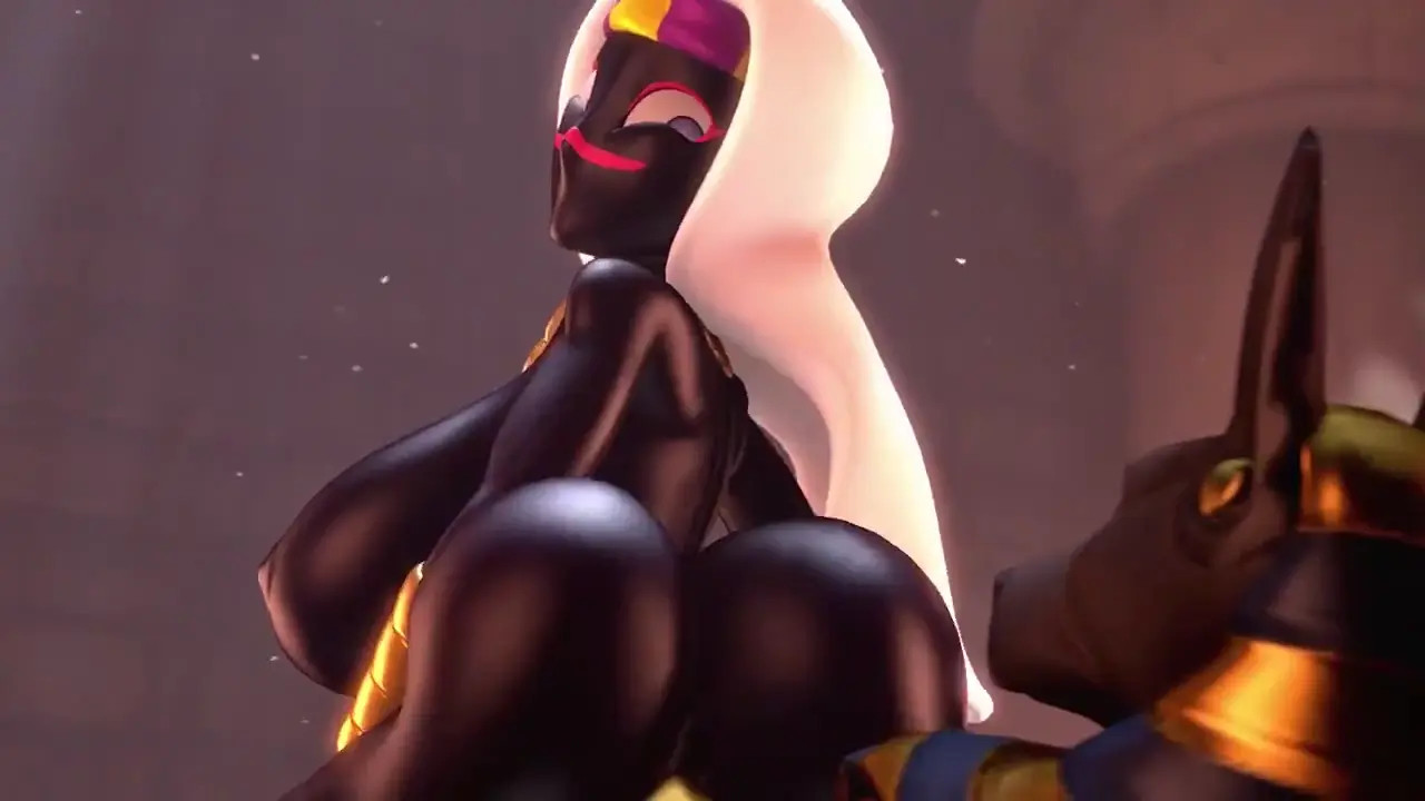 Queen Tyr'ahnee and Anubis