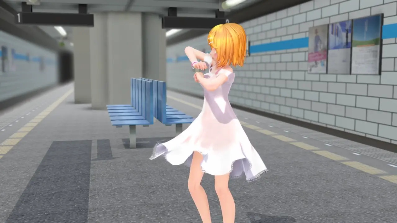Public Sex In The Subway Kagamine Rin - Lovecino