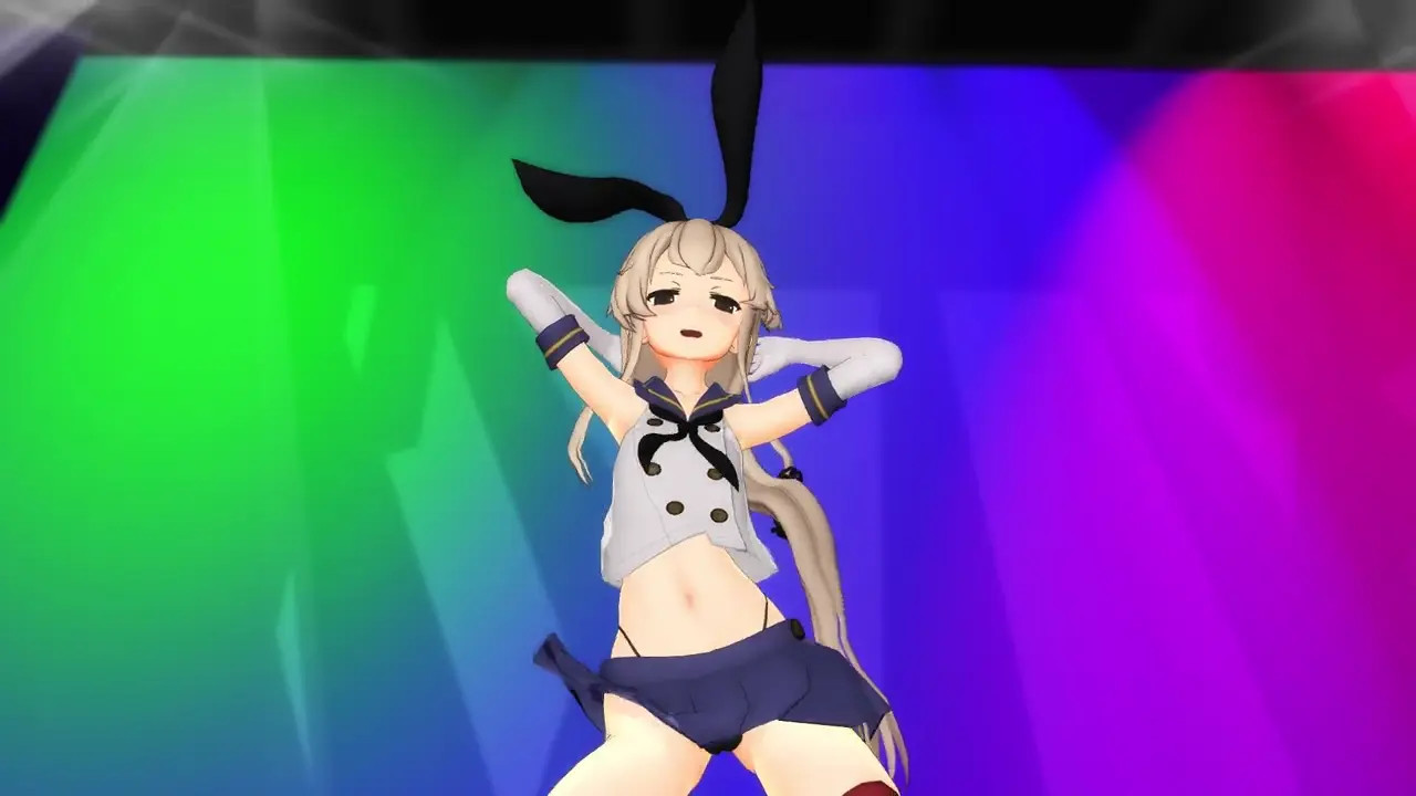 Shimakaze - Shake it [MMD R18] Mochi