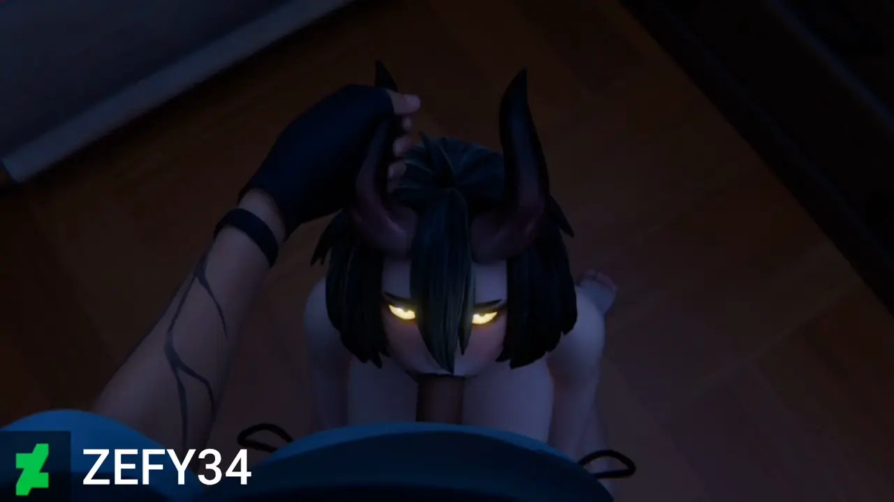 Night Rose Blowjob | FORTNITE | Horizontal