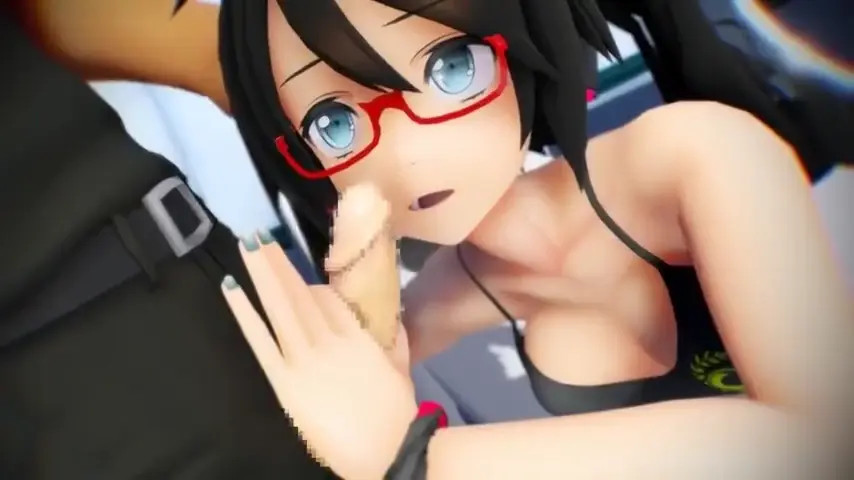 glasses girl sex