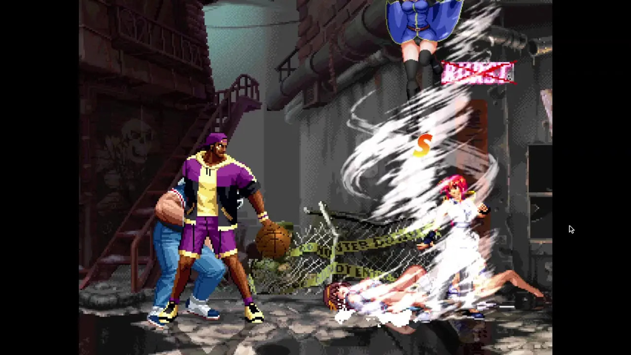 Lucky and Brian vs Schlussel and Another Kung Fu Girl Z