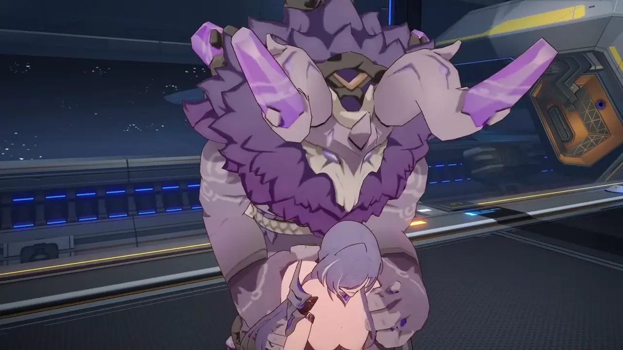 HSR Acheron X Giant Cock Animated Mod