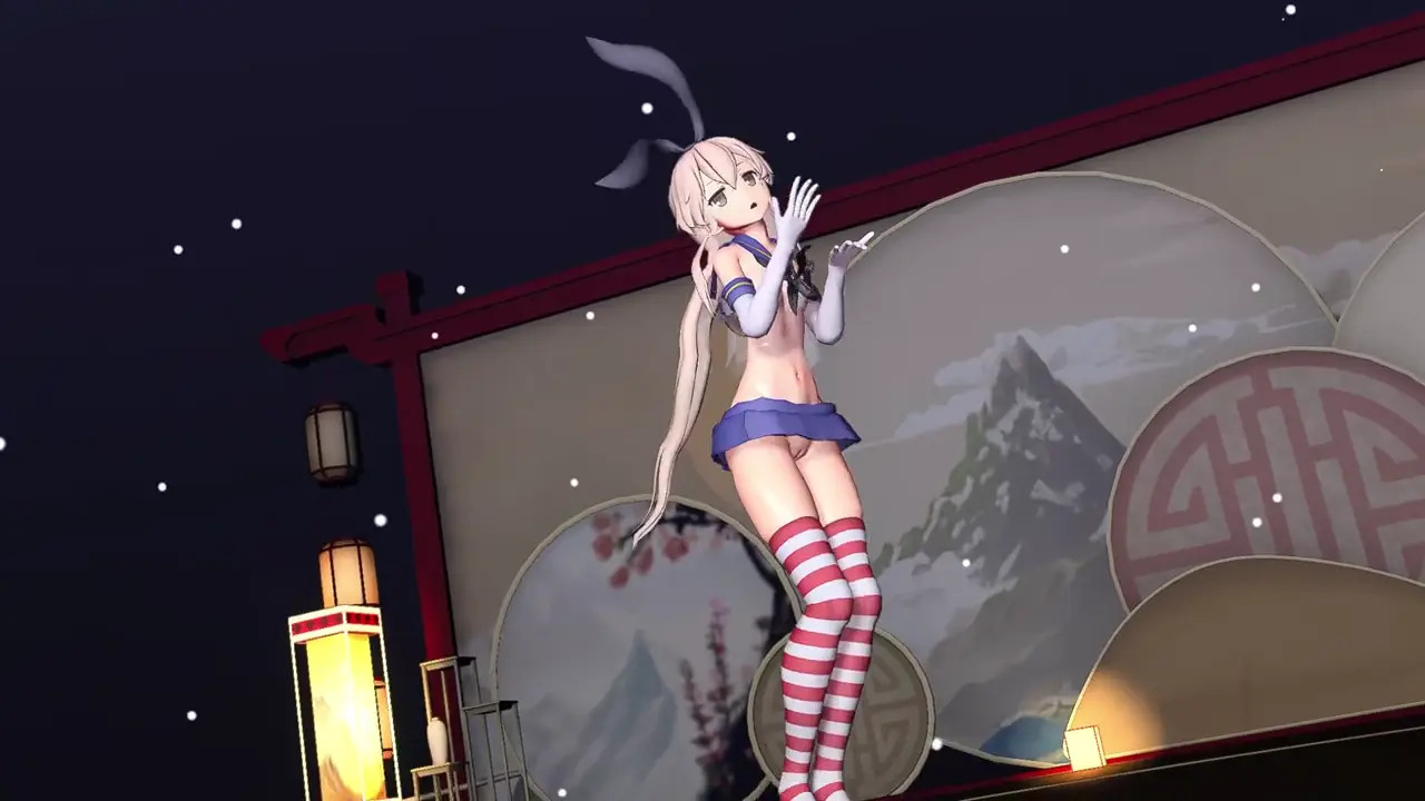 Shimakaze - IDOL [MMD R18] Gurammd
