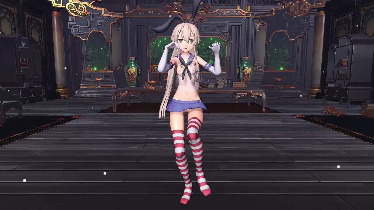 Shimakaze - New Jeans [MMD R18] Gurammd