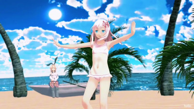 Ro500 & Shimakaze - Venom [MMD R18] Holic2022