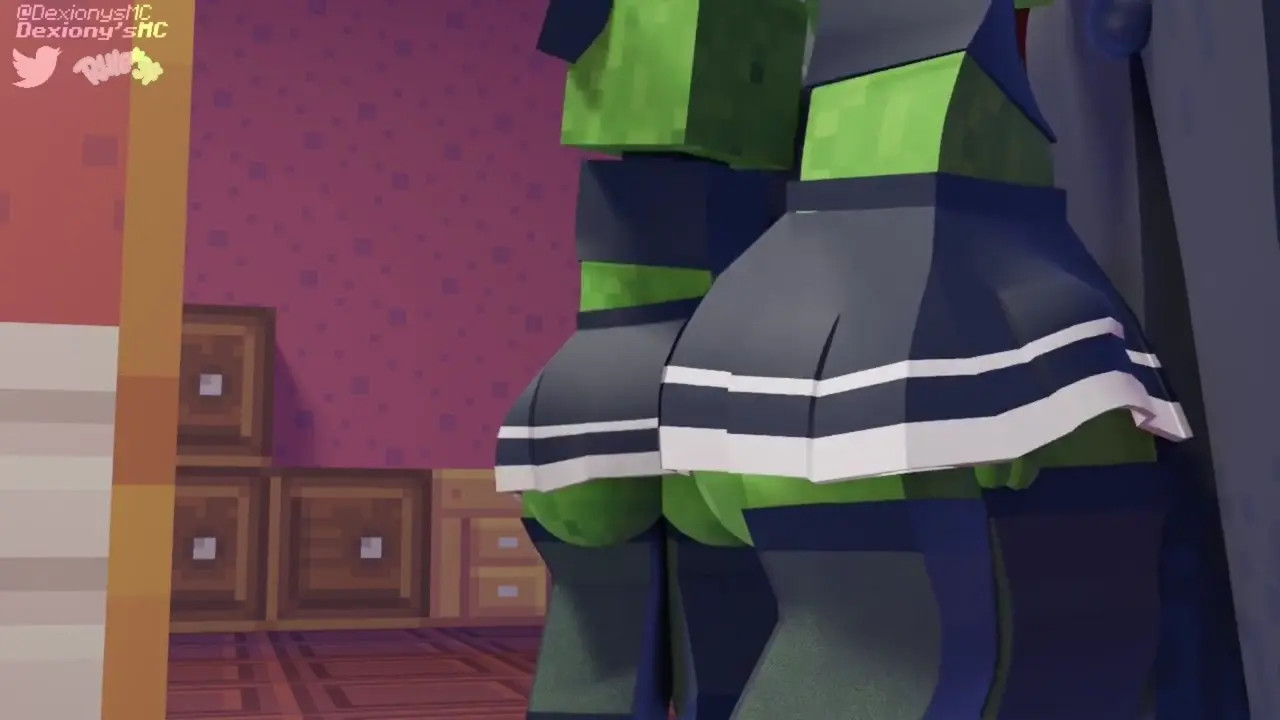Creepers chupa pene de enderman~