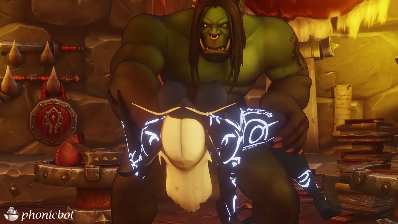 Nightborne becomes Orc cocksleeve [PhonicBot]