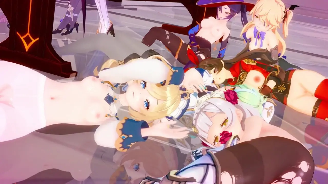 Ultimate Teyvat Orgy! [Johnson the last ape]