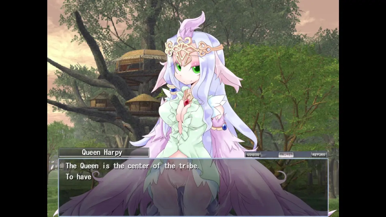 Monster Girl Quest - Queen Harpy Scene + CGI