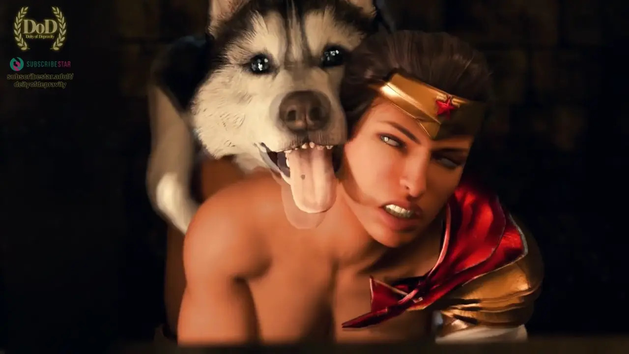 Preview(WIP) - Wonder Woman in the Kennel