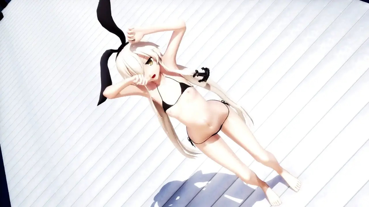 Shimakaze - Love Me If You Can [MMD R18] Gib