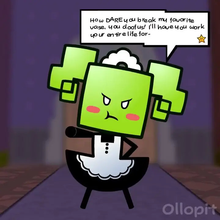 Sex with Mimi from Super Paper Mario [Ollopit]