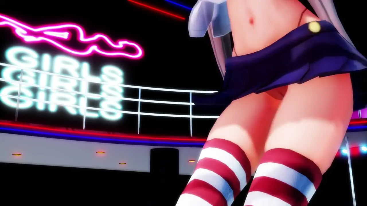 Shimakaze - Rabbit Hole [MMD R18] Dare Demonai