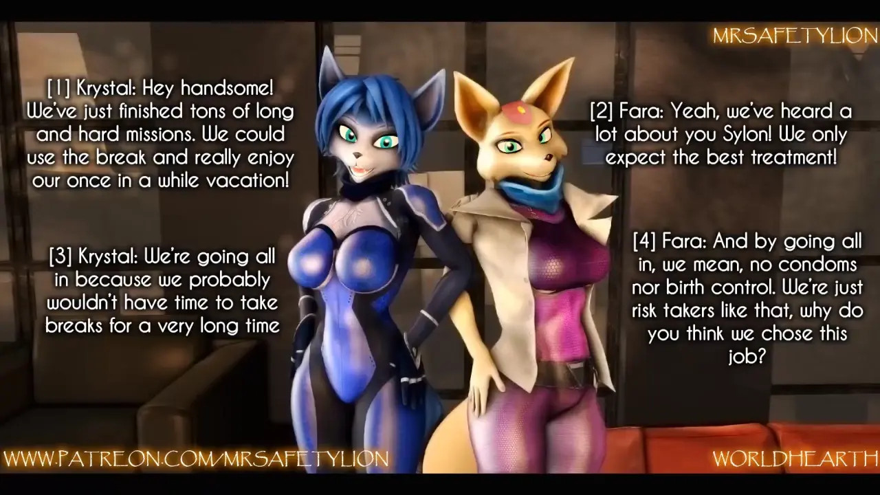 (Mrsafetylion) Krystal and Fara get bred in a club