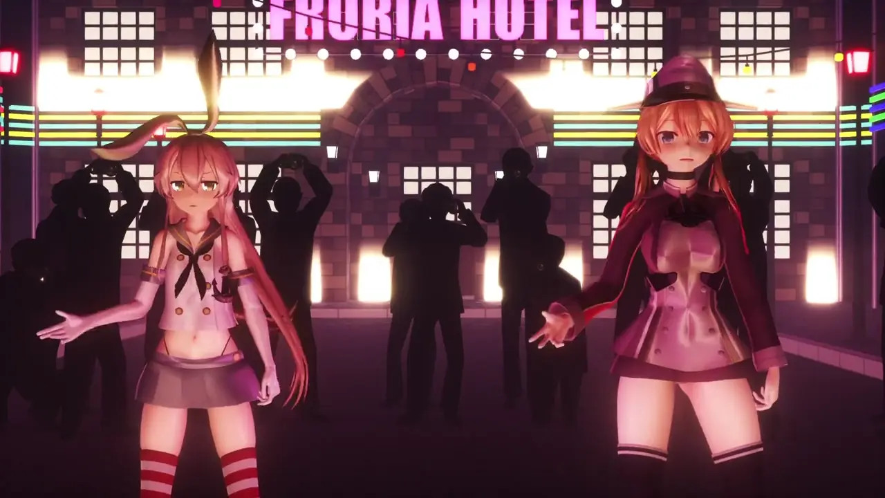 Shimakaze & Prinz - Chocolate Cream [MMD R18] Imajin