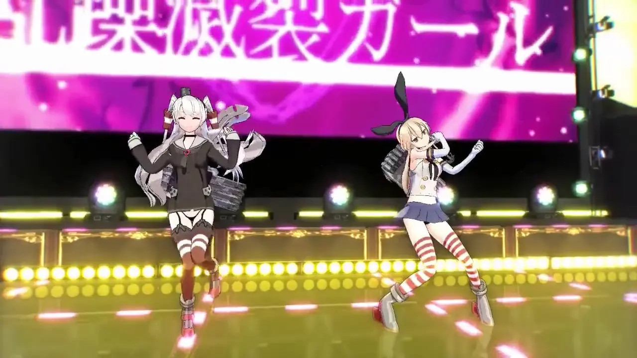 Shimakaze & Amatsukaze - Disturb Manic Girl [MMD R18] nyanyaoMMD