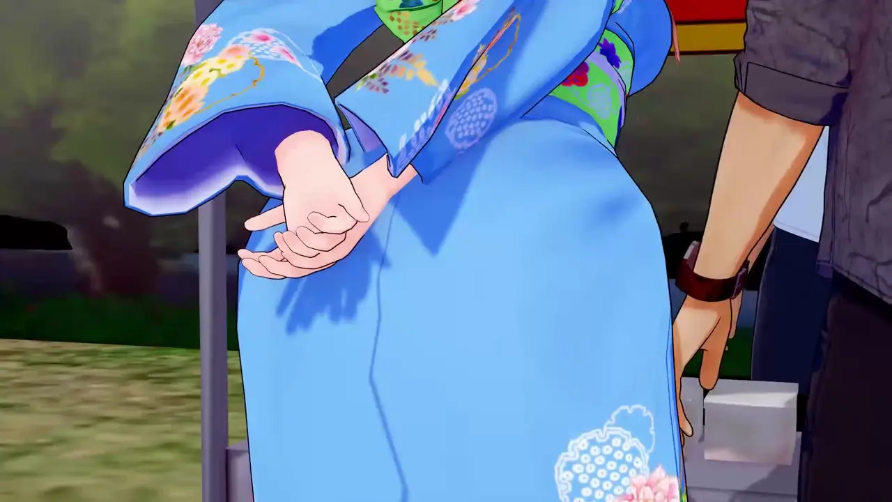 Miku at the festival