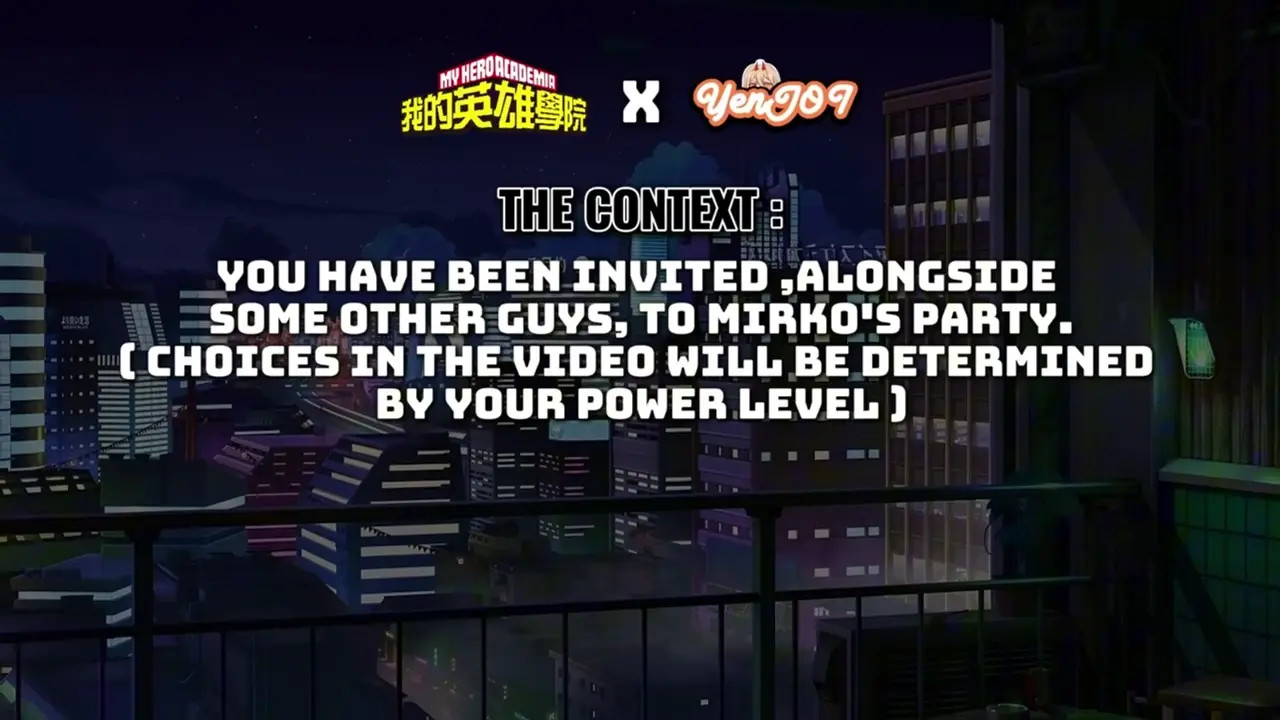 MHA - Mirko's Party ( Multiple Choice , Multiple Girls , Edge ) [ Public Version ]