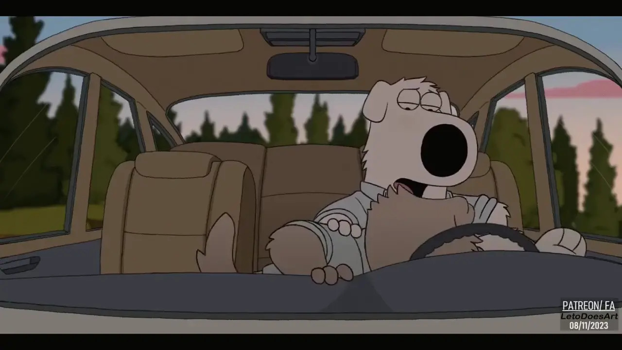 New Brian gives Brian a blowjob
