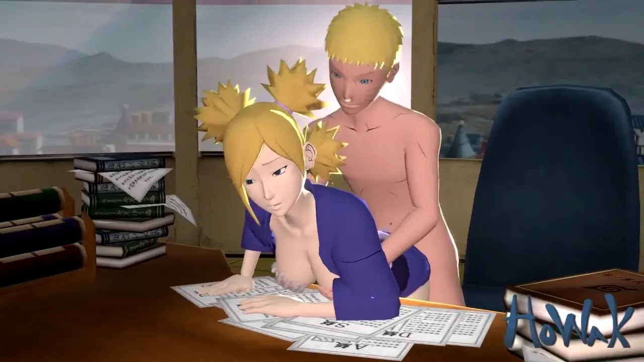 Temari and naruto