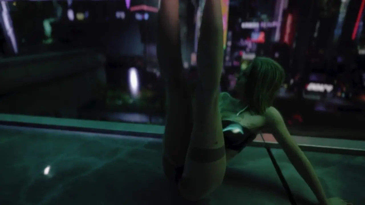 Cyberpunk 2077 Nude Female V + Realistic Graphics Mods