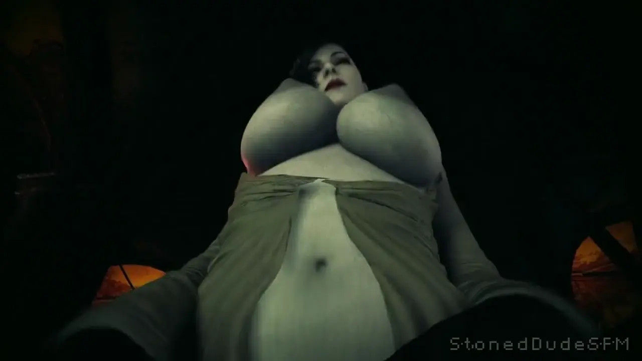 Lady Dimitrescu, is STILL in heat. [Stoneddude]