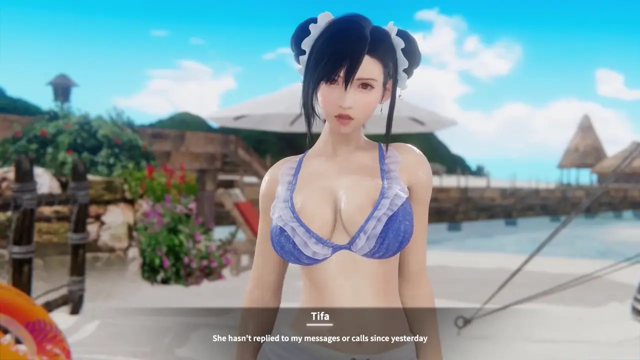 Tifa Lockhart - I'm Jealous Of You [Clothed & Nude][ToonE]