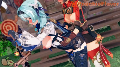 Eula x Amber Training Time ;D