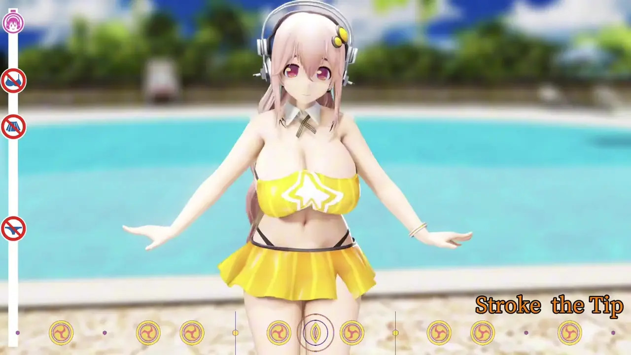 [Fap Hero] (MMD)  VIVID/ VIVID Imagination- Super Sonico