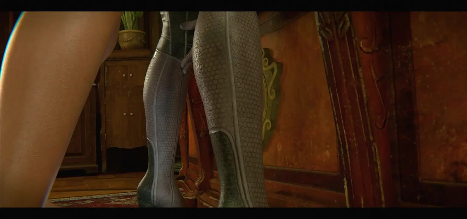 Ada makes proper use of the Save Room. (Outfit 2+all angles)[Megaera]