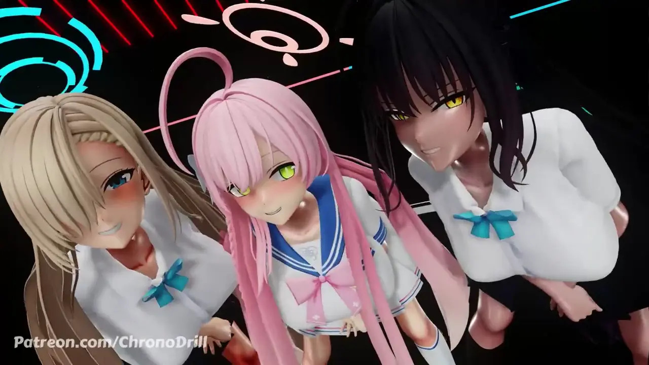 Breast Apology Dance - The Gals of Blue Archive