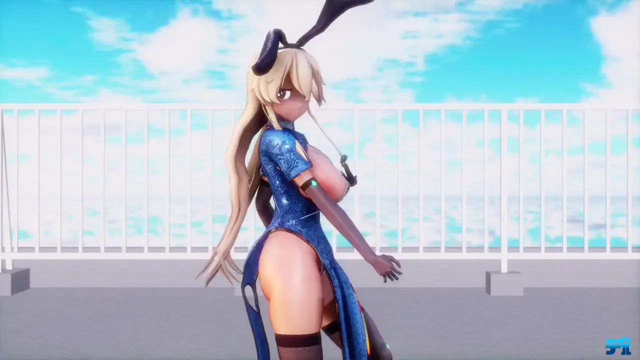 Adult Shimakaze - Hi Fi Raver (A ver) [MMD R15]