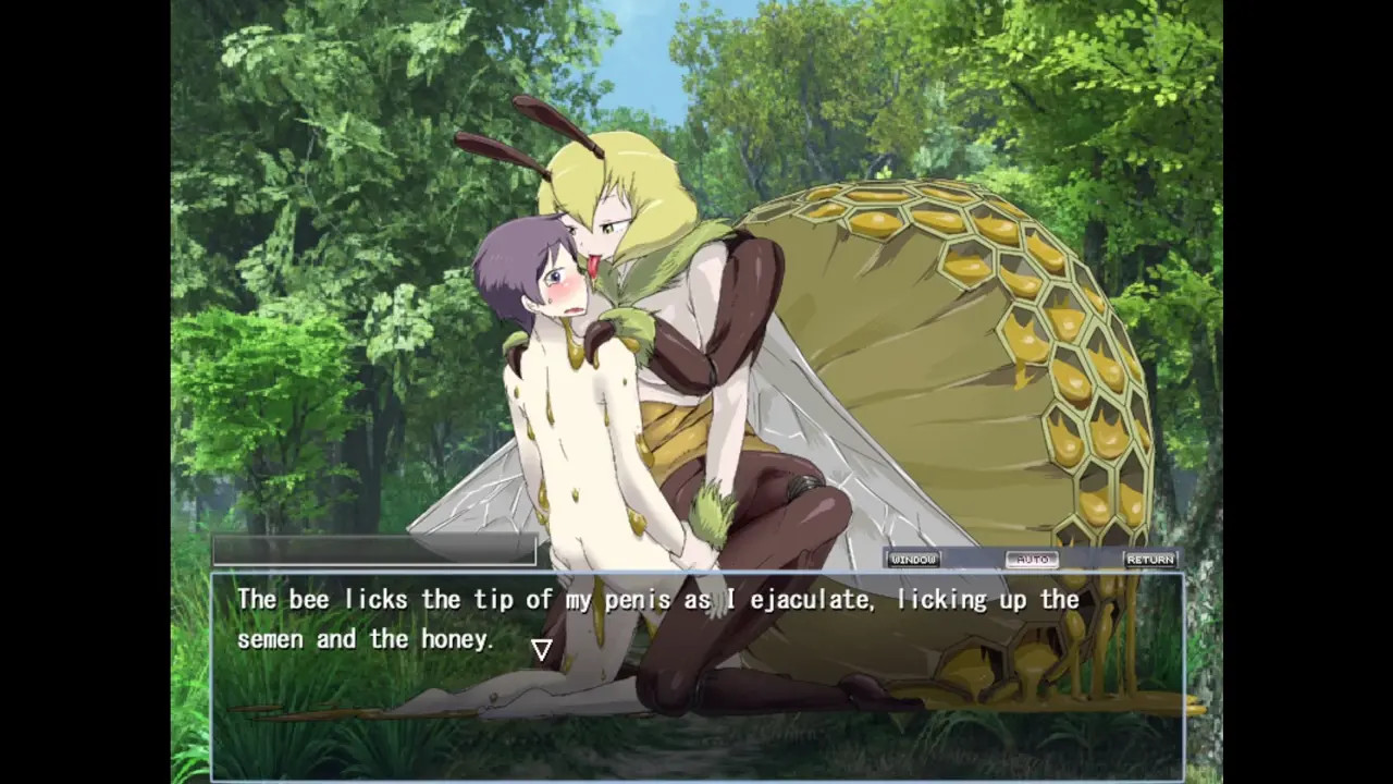 Monster Girl Quest - Bee Girl Scenes + CGI