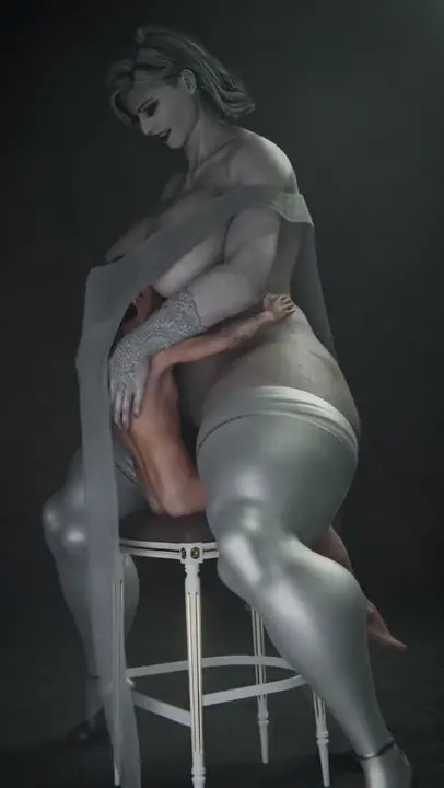Lady Dimitrescu Sitting Snu Snu [Jeckylll]