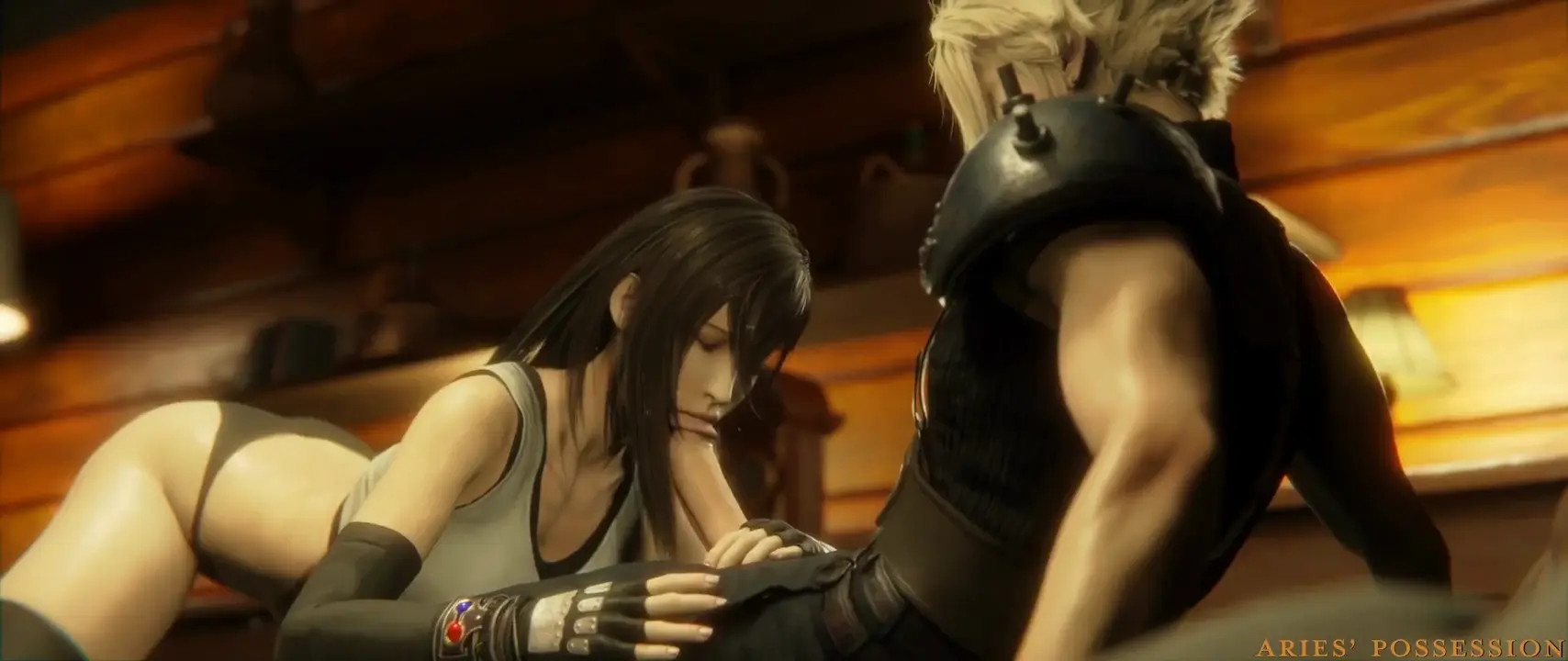 Tifa & Cloud Romantic Sex