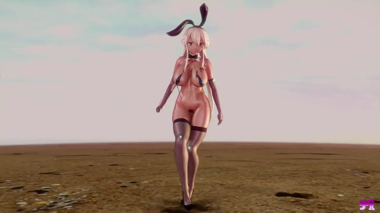 Adult Shimakaze - WiggleWiggle (B ver) [MMD R15]