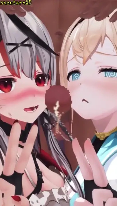 Vtuber facefuck [Suzutaro3D]