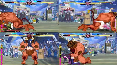 Minotaur Sex  All in one (1 vs 16)