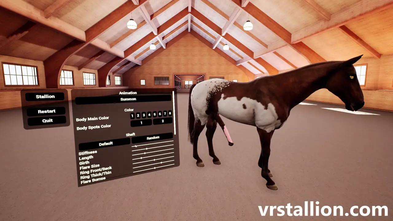 Stallion Customization | VR Stallion 2.1 Desktop Gameplay