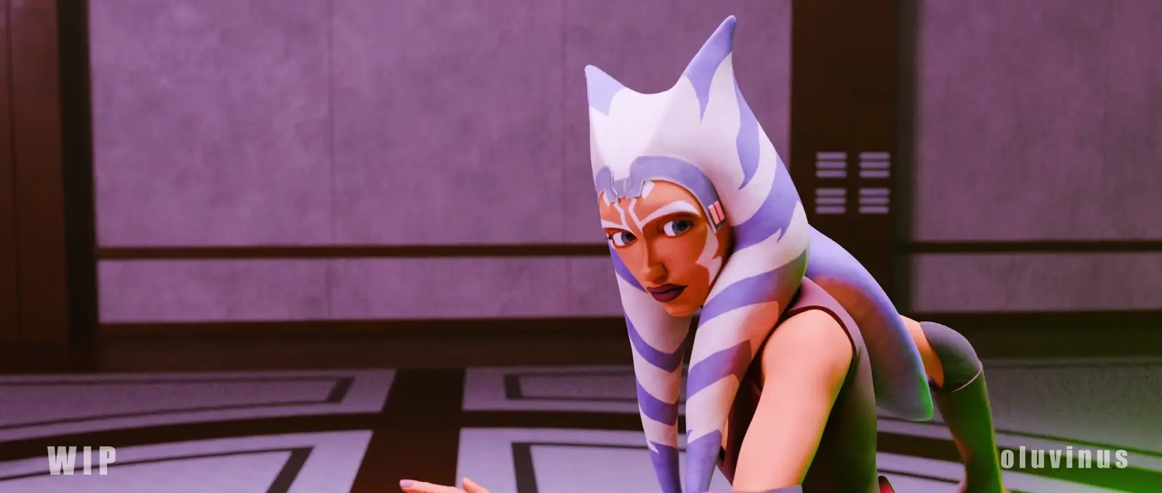 Rex gives Ahsoka her reward [WIP] [Star Wars: The Clone Wars]