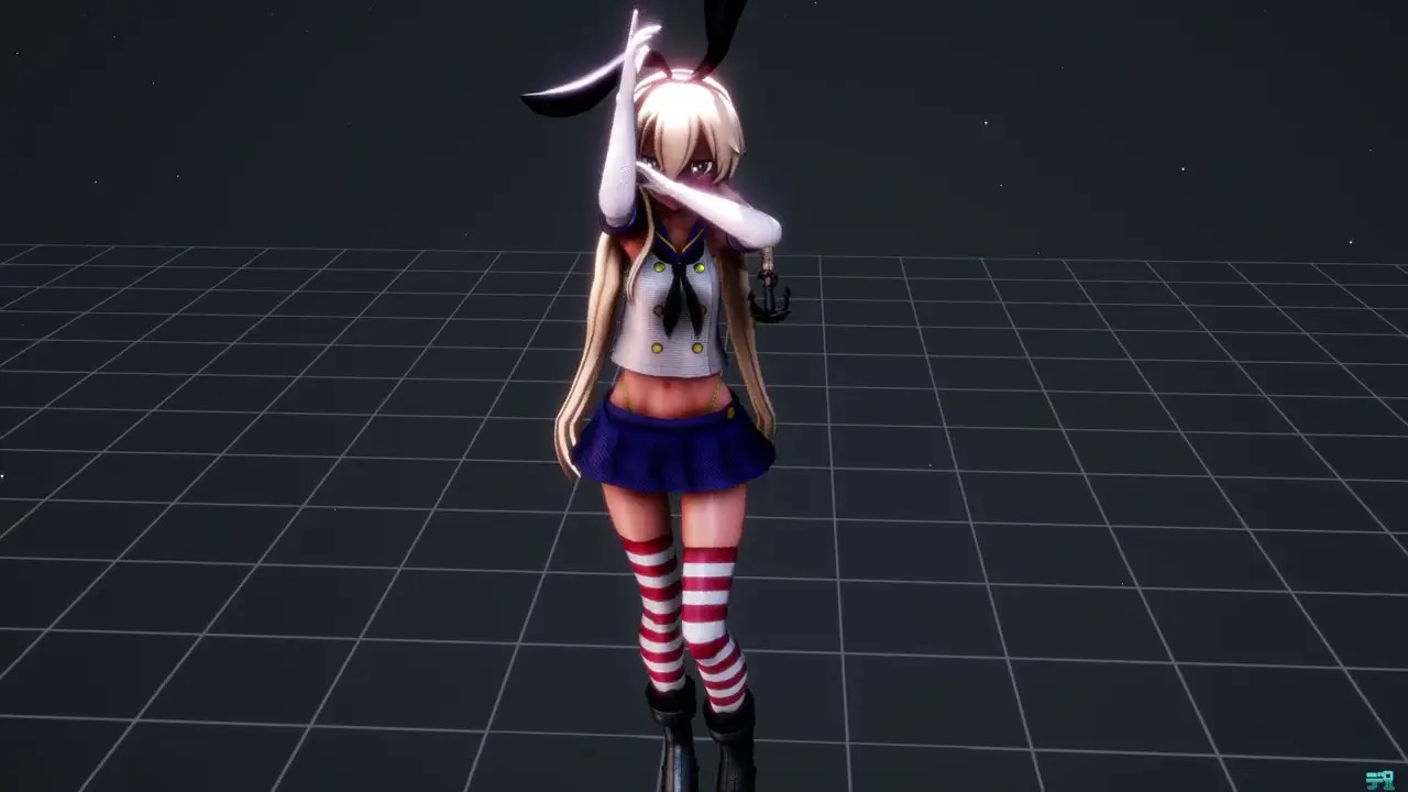 Shimakaze - Party time hurry up [MMD R18] Delor