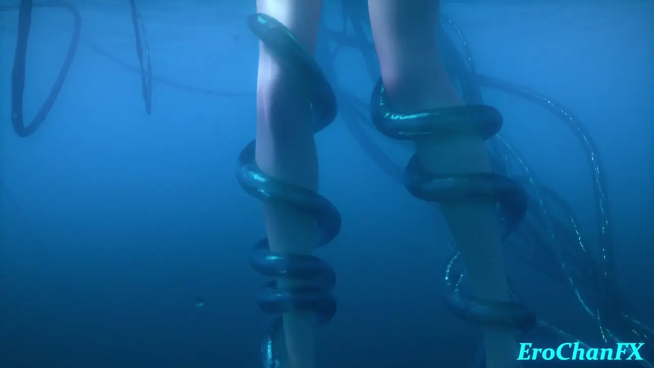 Wuthering Waves Shorekeeper underwater tentacled