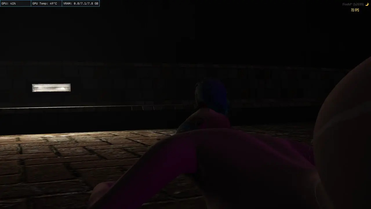 Harley Quinn Wiggles her butt (Different angle)