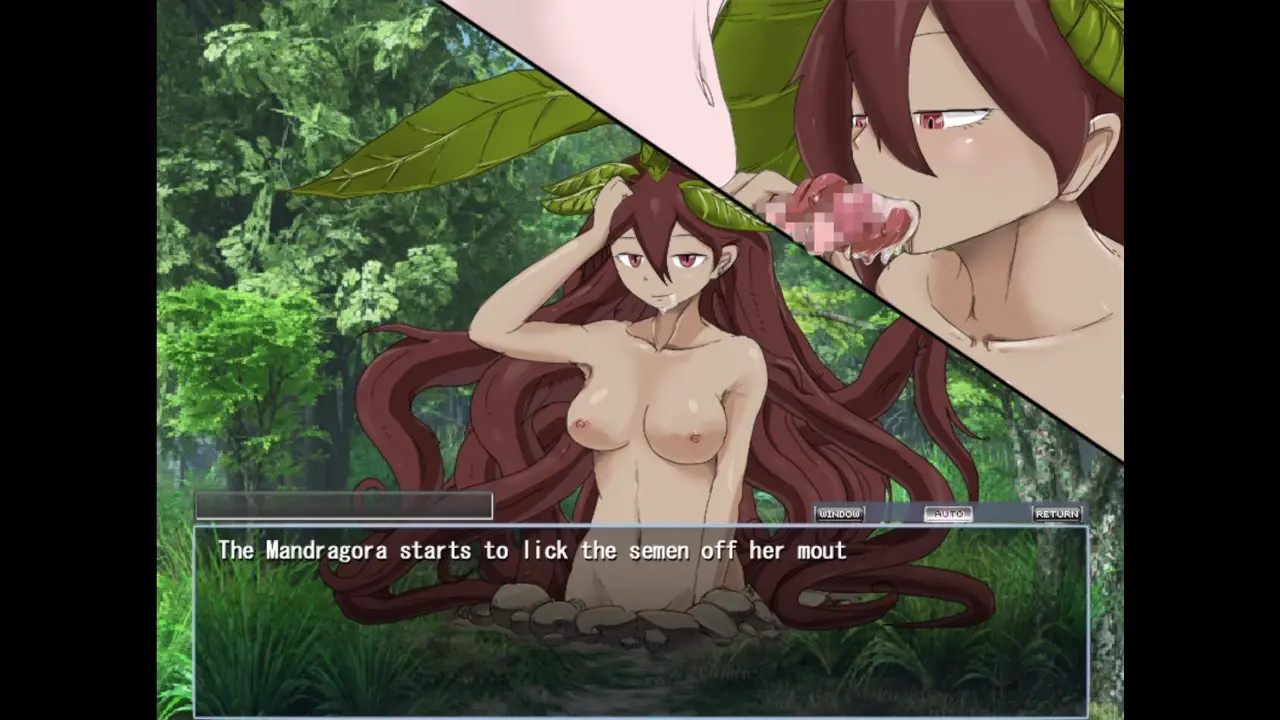 Monster Girl Quest - Mandragora Scenes + CGI