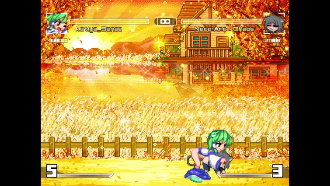 Mugen futa sanae x neco arc chaos