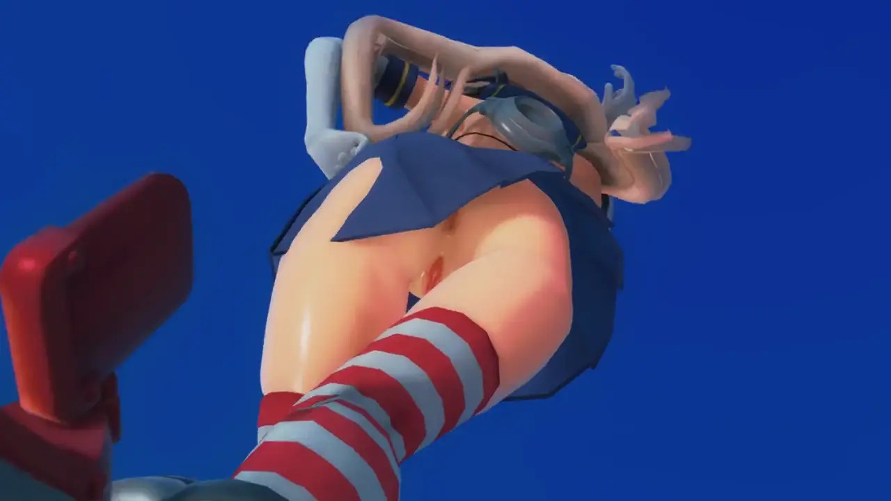 Shimakaze - Deep Blue Town (Ver. 2) [MMD R18] DreamHeart