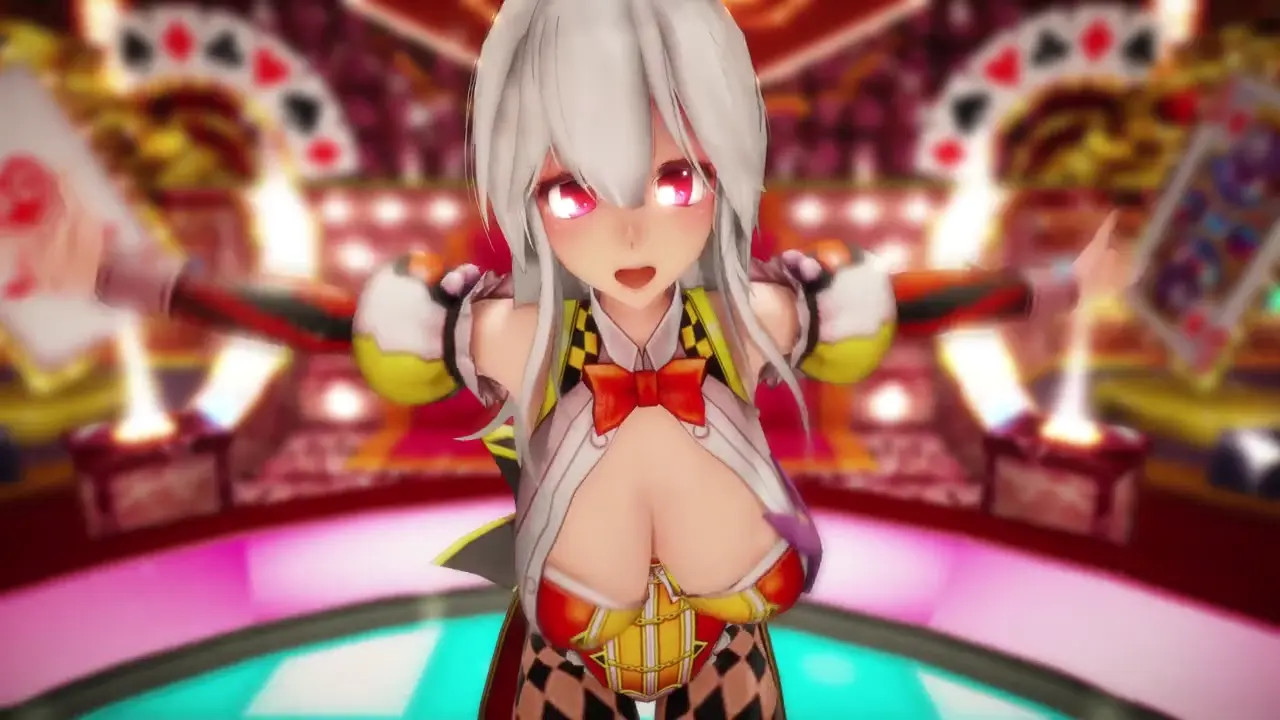 Haku Vocaloid Dance Rabbit Hole (000MMD)