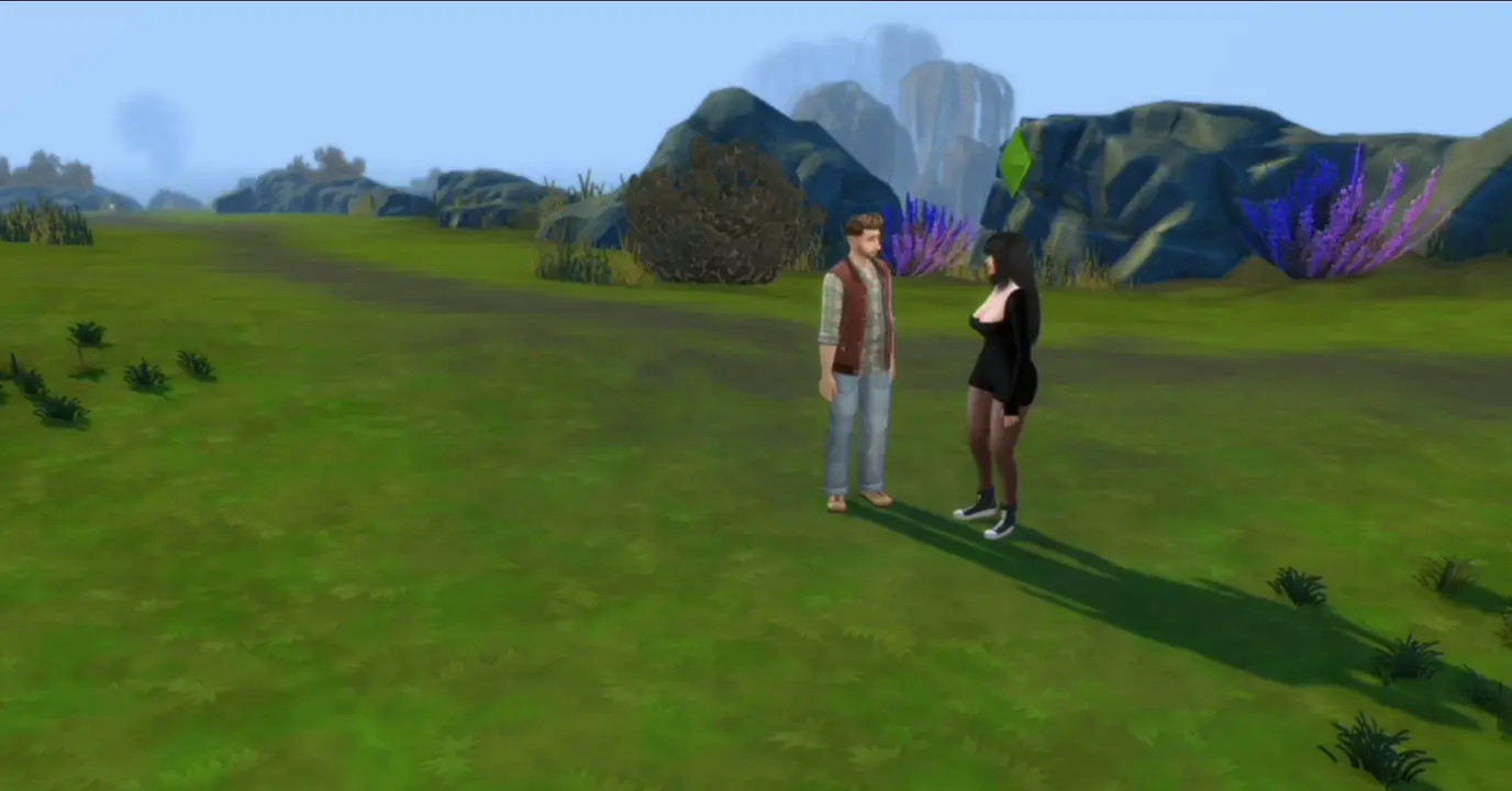 Nat blows her cousin at the farm